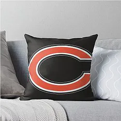 Chicago Bears Throw Pillow