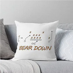 Chicago Bears Throw Pillow