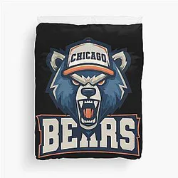 Art Chicago Bears Duvet Cover
