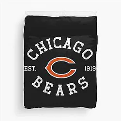 Art Chicago Bears Duvet Cover