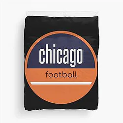 Art Chicago Bears Duvet Cover