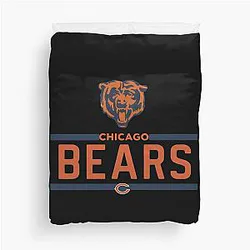 Art Chicago Bears Duvet Cover