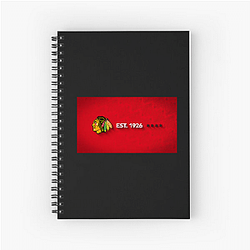 Chicago Blackhawks Merch Chicago Blackhawks Notebook