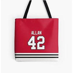 Chicago Blackhawks Nolan Allan Home Jersey Case Tote Bag