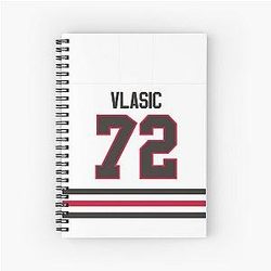 Chicago Blackhawks Alex Vlasic Away Jersey Phone Case Notebook