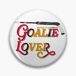 Goalie Chicago Blackhawks Pin