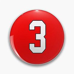 Keith Magnuson Number 3 Jersey.