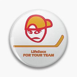 Chicago Blackhawks Colors - Life Pin