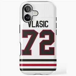 Chicago Blackhawks Alex Vlasic Away Jersey Phone Case Tough Case