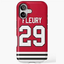 Chicago Blackhawks Marc-Andre Fleury Home Jersey iPhone Case