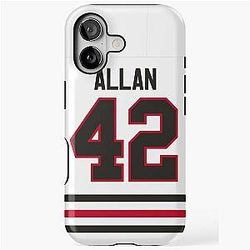 Chicago Blackhawks Nolan Allan Jersey Back Phone Case Tough Case