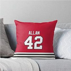 Chicago Blackhawks Nolan Allan Home Jersey Case Pillow