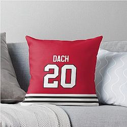 Chicago Blackhawks Colton Dach Home Jersey Phone Case Throw Pillow