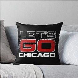 Chicago Blackhawks Throw Pillow