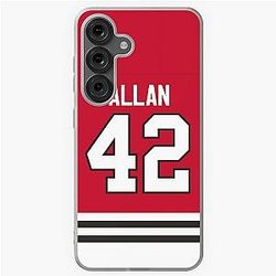 Chicago Blackhawks Nolan Allan Home Jersey Phone Case for Samsung Galaxy Soft Case