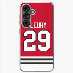 Chicago Blackhawks Marc-Andre Fleury Home Jersey Case for Samsung Galaxy