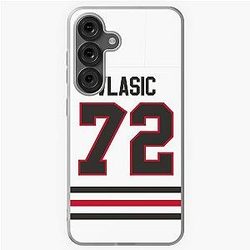 Chicago Blackhawks Alex Vlasic Away Jersey Phone Case Samsung Galaxy Soft Case
