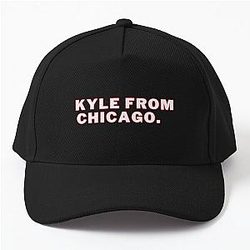 OBVIOUS SHIRTS CHICAGO BLACKHAWKS KYLE FROM CHICAGO Baseball Cap