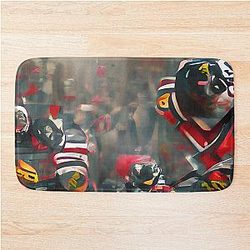 AI Art Chicago Blackhawks Bath Mat