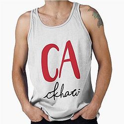 Chicago Blackhawks Hand Lettering Tank Top
