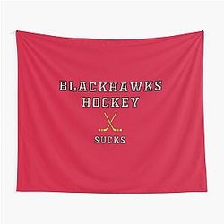 Chicago Blackhawks Hockey Tapestry