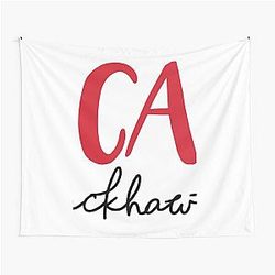 Chicago Blackhawks Hand Lettering Tapestry