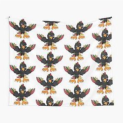 Chicago Black Hawks Kids Logo Tapestry