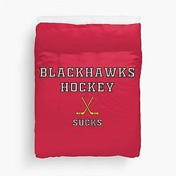 Chicago Blackhawks Hockey Duvet Cover