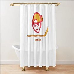 Chicago Blackhawks Colors - Angry Guy Life Shower Curtain