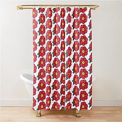 Chicago Blackhawks Shower Curtain