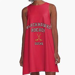 Chicago Blackhawks Hockey Line Dress