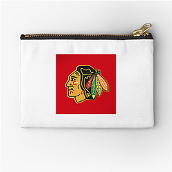 Chicago Blackhawks Merch For Fans Chicago Blackhawks Zipper Pouches