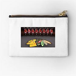 Chicago Blackhawks Merchandise For Fans Chicago Blackhawks Zipper Pouches