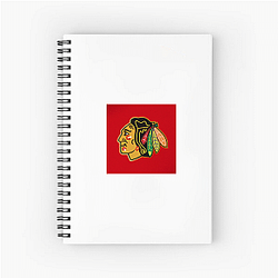 Chicago Blackhawks Merch For Fans Chicago Blackhawks Notebook