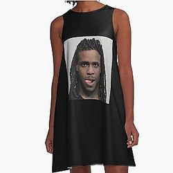 Chief Keef Mug Shot A Line Dress