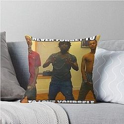 Chief Keef Never Forget Love Yourself Throw Pillow