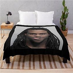 Chief Keef Mugshot Throw Blanket