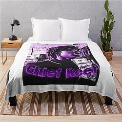 Chief Keef Sosa Throw Blanket