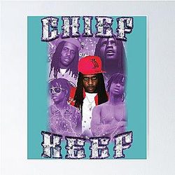Chief Keef Vintage Classic T Shirt Poster