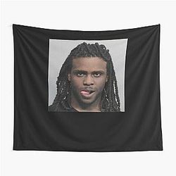 Chief Keef Mug Shot Tapestry