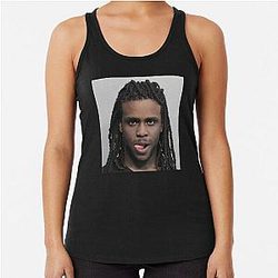 Chief Keef Mugshot Racerback Tank Top