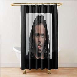 Chief Keef Mugshot Shower Curtain