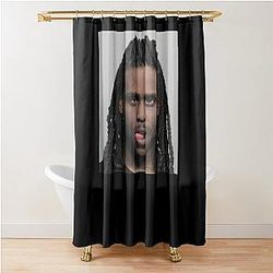 Chief Keef Mugshot Shower Curtain