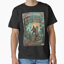 Childish Gambino Bando and The New World Retro Comic Art Classic T-Shirt