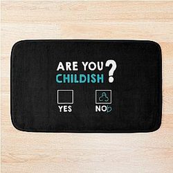 The Great Retro Childish Gambino Music Bath Mat