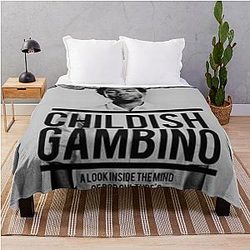 Childish Gambino Throw Blanket