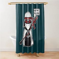 Girls Love Anime and Childish Gambino Good Day Shower Curtain