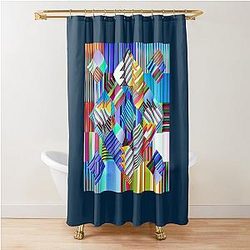 Childish Gambino - Because the Internet Pattern Shower Curtain