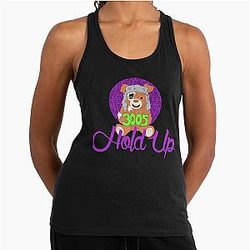 Who Loves Childish Gambino Vintage Style Racerback Tank Top