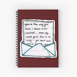 Letter Home - Childish Gambino Spiral Notebook